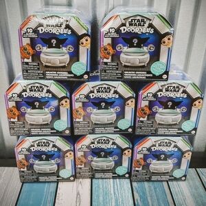 Star Wars Doorables Galactic Cruisers Lot Of 8